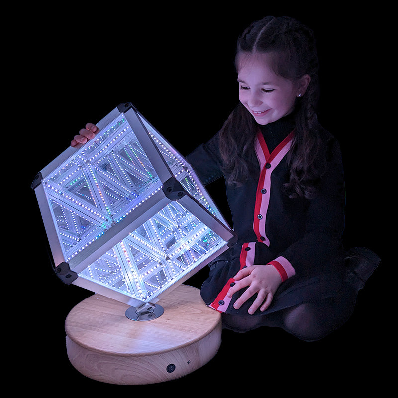 Led infinity cube 25cm | Sensory | www.ee-supplies.co.uk– Educational ...