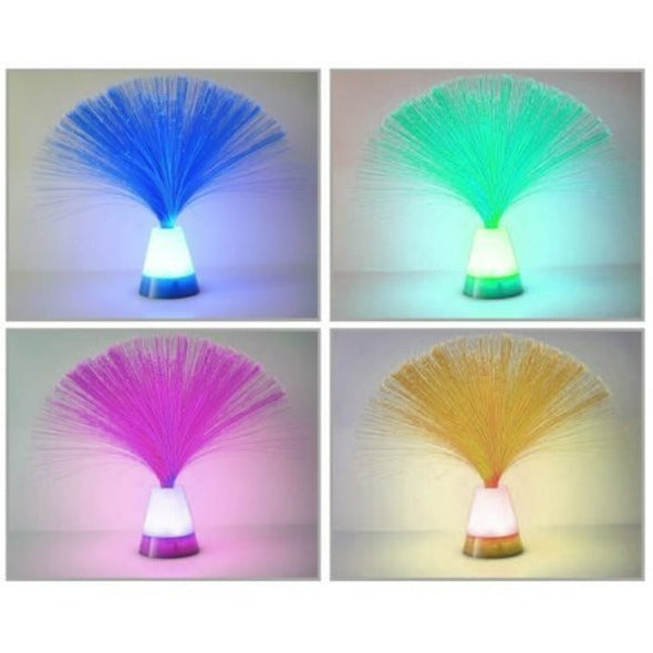 LED Mood Light Fibre Optic Light Up Base - Pack of 4 LED Mood Light Fibre Optic Light Up Base - Pack of 4 | Sensory | ee-supplies.co.uk