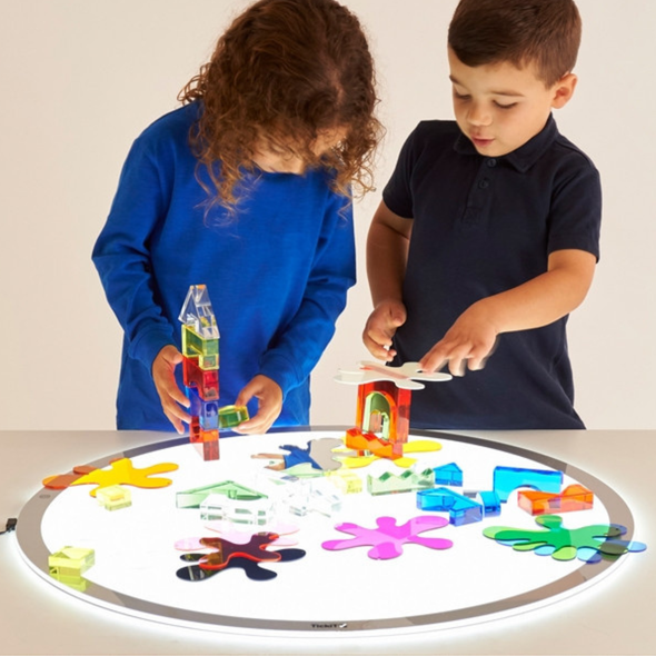 Sensory Led Module Led Round Light Sensory Panel - 600mm | Educational Equipment Supplies