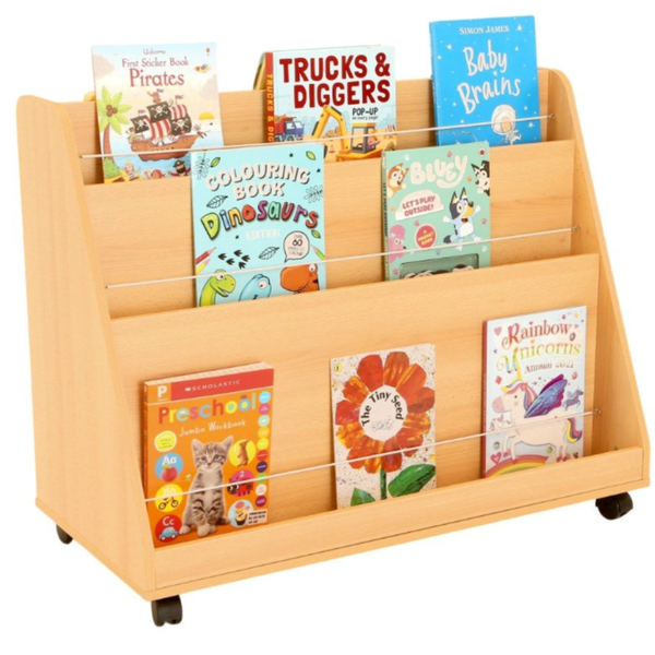 Library Double Sided Display Bookcase