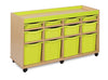 Bubblegum Tray Storage - 12 x Trays Bubblegum Tray Storage - 12 x Trays | School tray Storage | www.ee-supplies.co.uk