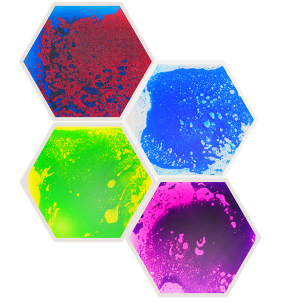 Liquid Hexagon Sensory Floor Tile x 4 Liquid Hexagon Sensory Floor Tile x 4 | Sensory | www.ee-supplies.co.uk