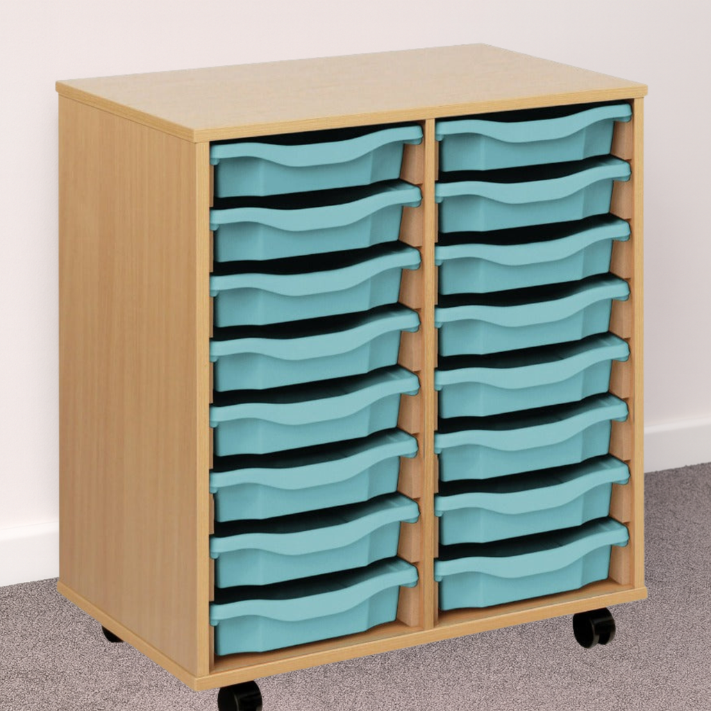 16 Value Tray Unit | School tray Storage | www.ee-supplies.co.uk ...