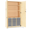 21 Shallow Tray Storage Cupboard W1030 x D485 x H1810mm 21 Shallow Tray Storage Cupboard  | Storage Cupbaords | www.ee-supplies.co.uk