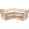 TW Nursery Solway Low Curved Shelf Solway Furniture | Nursery Furniture | www.ee-supplies.co.uk