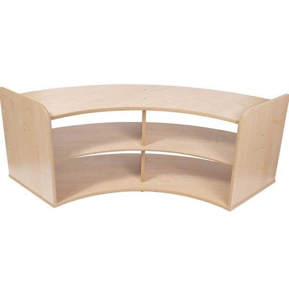 TW Nursery Solway Low Curved Shelf Solway Furniture | Nursery Furniture | www.ee-supplies.co.uk