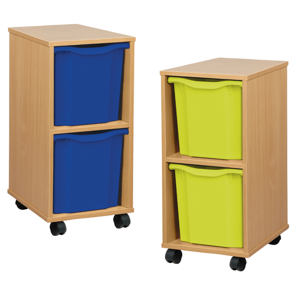 Quad Tray Mobile Storage Unit x 2 Trays Super Value Quad Tray Storage Unit x 2 Trays | School tray Storage | www.ee-supplies.co.uk