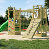 Maxi Fun Wooden Play Climbing Frame Maxi Fun Wooden Play Frame |  www.ee-supplies.co.uk