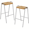 MDF Lacquered Flat Top Stool MDF Lacquered Flat Top Stool | Lab Stools | www.ee-supplies.co.uk