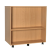 MF Mobile Double Sided Bookcase - W1000 x D574 x H900mm MF Double Sided Bookcase Mobile - W1000 x D574 x H900mm | ee-supplies.co.uk