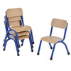 Milan Classroom Chairs x 4 Pack - H310mm 4-6 Years Milan Classroom Chairs H310mm 4-6 YEARS | Classroom Chairs | www.ee-supplies.co.uk