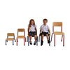 Milan Classroom Chairs x 4 Pack - H310mm 4-6 Years Milan Classroom Chairs H310mm 4-6 YEARS | Classroom Chairs | www.ee-supplies.co.uk