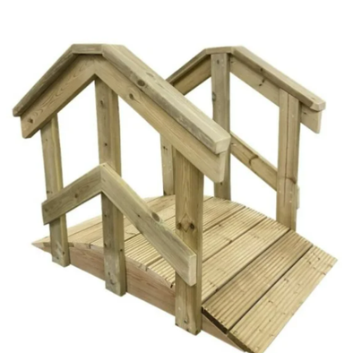 Mini Wooden Troll Bridge Mini Wooden Troll Bridge | outdoor furniture | www.ee-supplies.co.uk