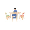 Mixed Colours Stackable Childrens Chair x 4 Mixed Stackable Chairs | Wooden School Chairs | www.ee-supplies.co.uk
