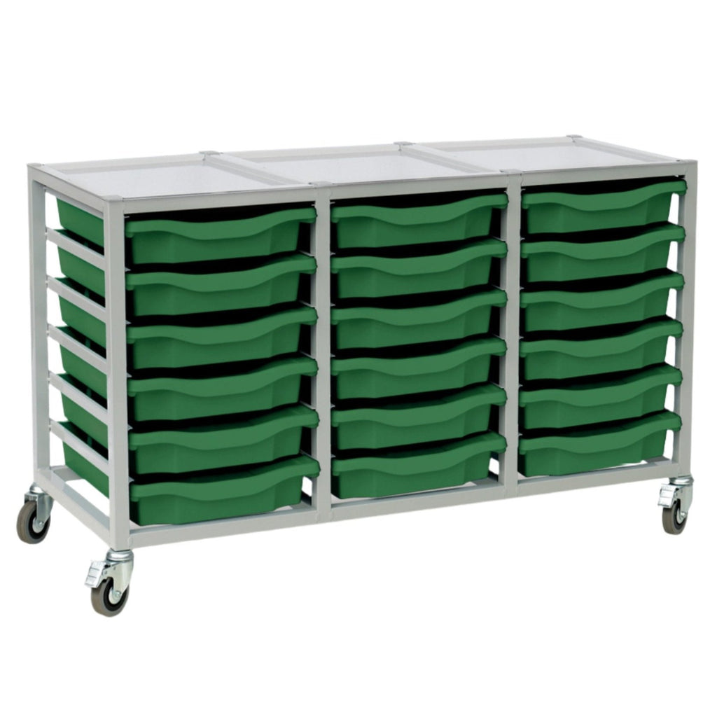 Machine Learning Trays Mobile Science & Technology Tray Storage - 18 Tray Triple Column | www ...