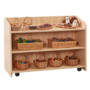 Shire Mobile Wooden Shelf Unit - H72cm Mobile Shire Wooden Shelf Unit - H72cm | www.ee-supplies.co.uk