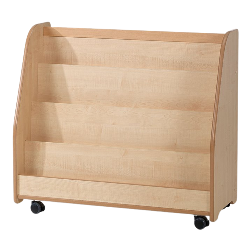 Mobile Tall Book Display Unit | Library Trolleys | www.ee-supplies.co ...