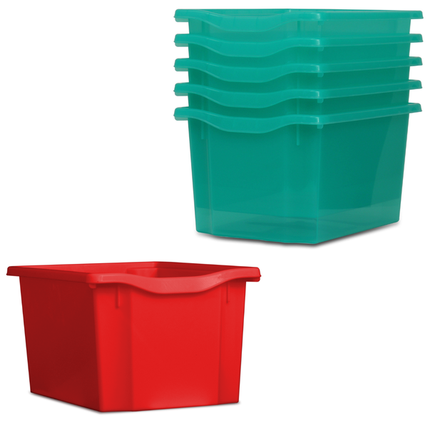 Monarch Plastic Storage Tray - Triple W312 x D425 x H229mm