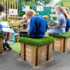 Moveable Artificial  Grass Topped Seat Package Moveable Artifical Grass Topped Seat Package | outdoor furniture | www.ee-supplies.co.uk