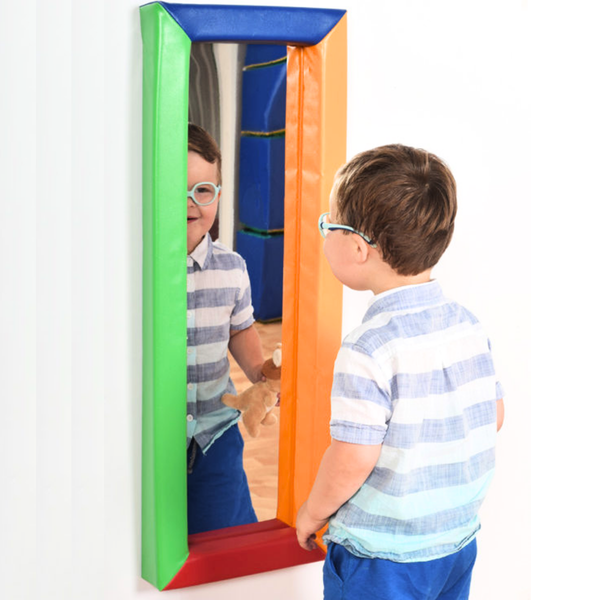 Padded Frame Nursery Safety Mirror 840 x 300mm