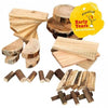 Natural Timber Treasures Blocks 34pc Natural Timber Treasures Blocks 34pc | Wooden Construction | www.ee-supplies.co.uk