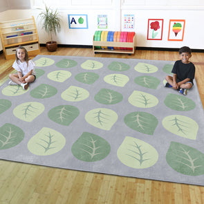 Natural World Leaf Placement Carpet W3000 x D3000mm Natural World Leaf Placement Carpet | Floor play Carpets & Rugs | www.ee-supplies.co.uk