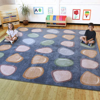 Natural World Pebble Placement Carpet W3000 x D3000mm Natural World Pebble Placement Carpet | Floor play Carpets & Rugs | www.ee-supplies.co.uk