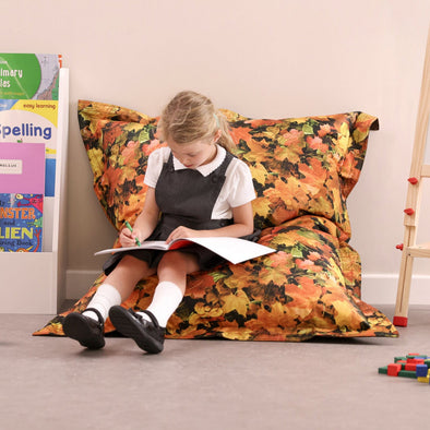 Eden Nature Floor Bean Bag Cushions - Autumn Leaves Nature Floor Bean Bag Cushions - Summer Meadow | Nature Bean Bags | www.ee-supplies.co.uk