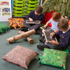 Eden Children's Grab & Go Cushions x 10 - Seasons Nature Grab & Go Cushions - Season Pack | Nature Bean Bags | www.ee-supplies.co.uk