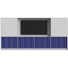 OneStore Teaching Wall 1.2 - W4000mm OneStore Teaching Wall 1.1 - W4000mm| Storage | www.ee-supplies.co.uk