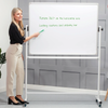 Mobile Swivel Writing Board Non-Magnetic Mobile Writing Board |  Easels | www.ee-supplies.co.uk