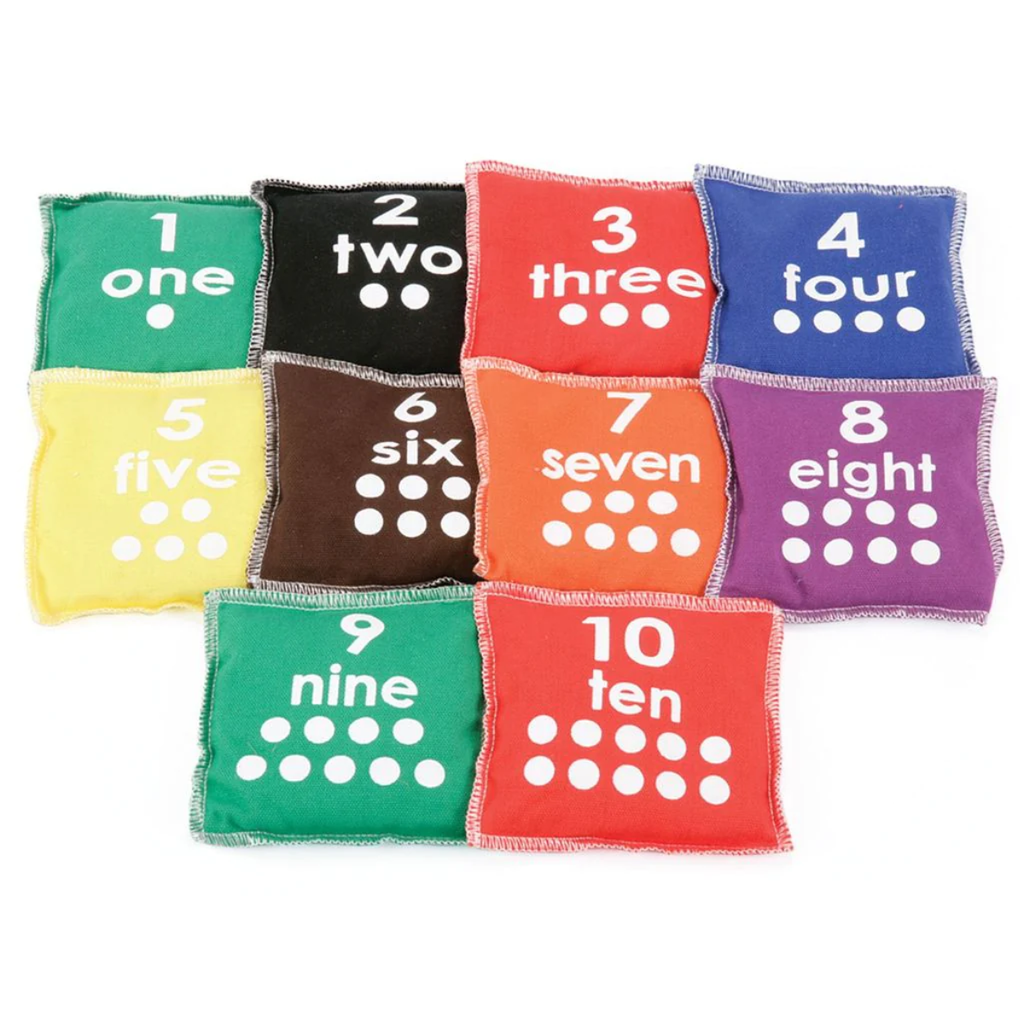 Number Bean Bags | Educational Equipment Supplies