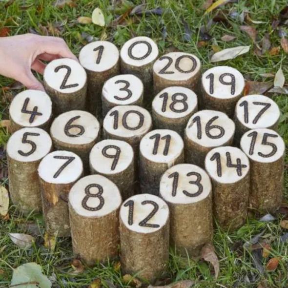 Number Trail Markers - Set of 20 Number Trail Markers - Set of 20 | www.ee-supplies.co.uk