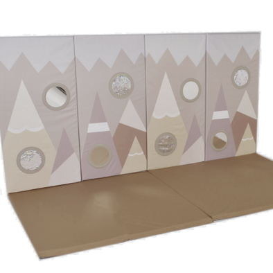 Nursery Soft Wall Pads x 4 - Misty Mountains + Floor Mats x 2 Nursery Soft Wall Pads x 4 - Misty Mountains + Floor Mat | www.ee-supplies.co.uk