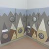 Nursery Soft Wall Pads x 4 - Misty Mountains Nursery Soft Wall Pads x 4 - Misty Mountains | www.ee-supplies.co.uk