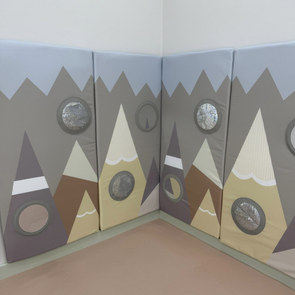 Nursery Soft Wall Pads x 4 - Misty Mountains Nursery Soft Wall Pads x 4 - Misty Mountains | www.ee-supplies.co.uk