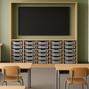The Teacher Storage Wall 0.1 - W2000mm OneStore Teaching Wall 0.1 - W3000mm | Storage | www.ee-supplies.co.uk