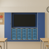 OneStore Teaching Wall 0.4 - W3000mm OneStore Teaching Wall 0.4 - W3000mm | Storage | www.ee-supplies.co.uk