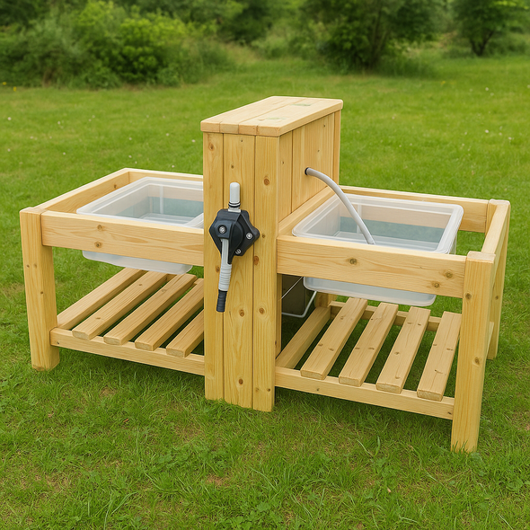 Outdoor Double Water Fun Unit Outdoor Double Water Fun Unit | Sand & Water | www.ee-supplies.co.uk