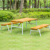 Outdoor Folding Bench Pack of 2 + Folding Table Outdoor Folding Bench Pack of 2 + Folding Table | www.ee-supplies.co.uk