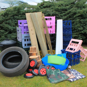 Outdoor Loose Parts XXL Bundle Outdoor Loose Parts XXL Bundle  |  www.ee-supplies.co.uk