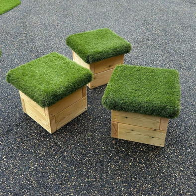 Outdoor Playground Grass Seating Stools Outdoor Playground Grass Seating Stools | ee-supplies.co.uk