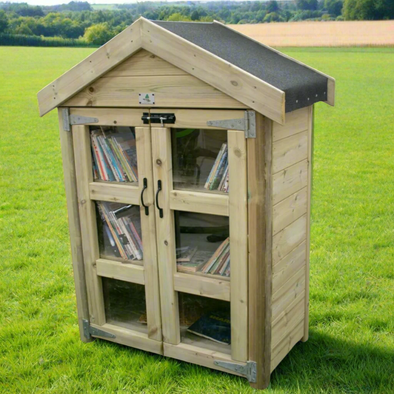 Outdoor Premium Playground Reading Library Shed Outdoor Premium Playground Reading Library Shed | ee-supplies.co.uk