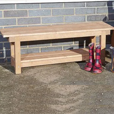 Outdoor shoe bench sale