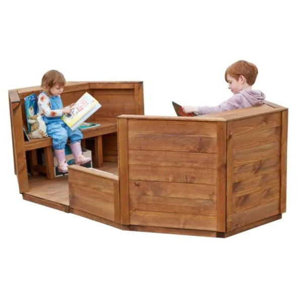 Outdoor Wooden Open Book Boat Outdoor Wooden Book Boat | Great Outdoors | www.ee-supplies.co.uk