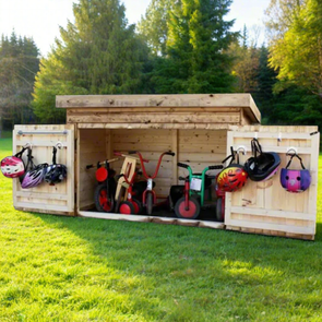 Outdoor Wooden Large Trike Storage Shed Outdoor Wooden Large Trike Storage Shed | www.ee-supplies.co.uk