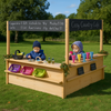 Outdoor Open Ended Roleplay Area Outdoor Wooden Play Shop | Great Outdoors Gardening | www.ee-supplies.co.uk