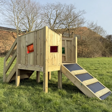 Outdoor Wooden Sensory Adventure Den Outdoor Wooden Sensory Adventure Den  | Great Outdoors | www.ee-supplies.co.uk