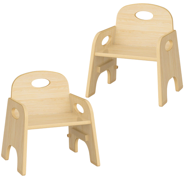 Woodland Stackable Low Chairs Ht19cm