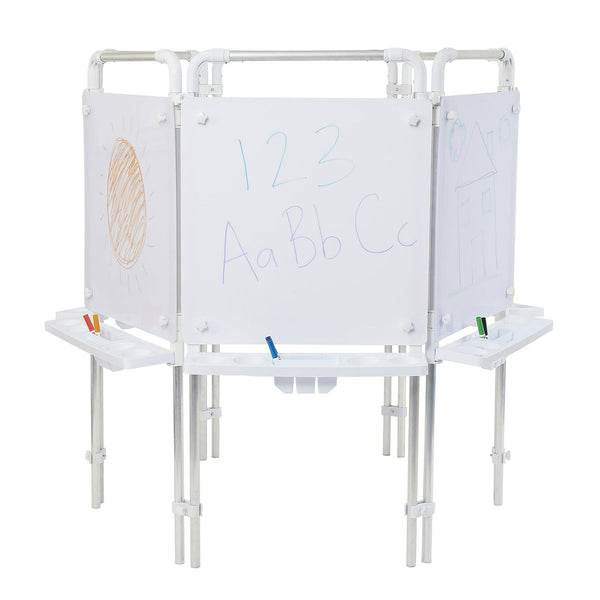 Indoor/Outdoor Drywipe 6 Sided Easel